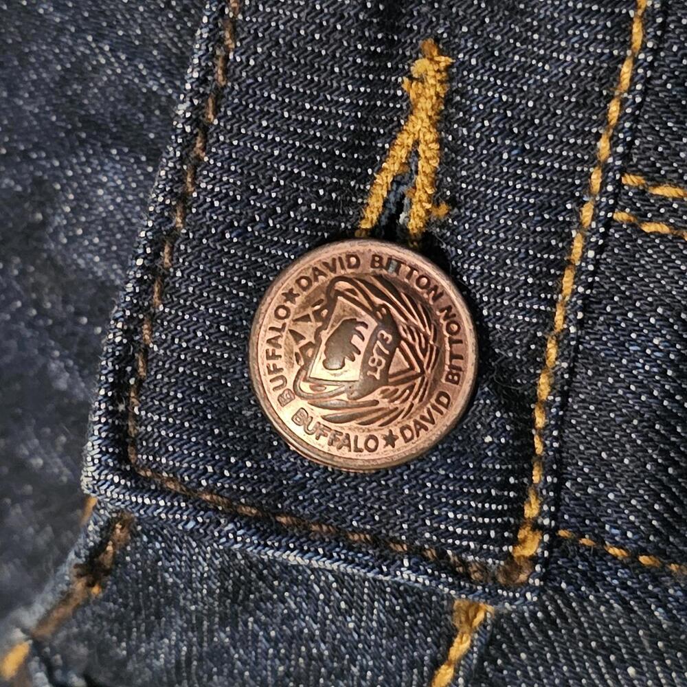 Buffalo David Bitton Felow Mid Rise Stretch Flare Jeans Size 26 - Picture 5 of 12